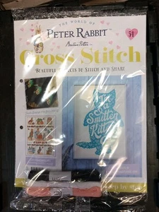 Beatrix Potter Peter Rabbit Cross Stitch Partworks,#54, FREE Thread To Continue - Picture 1 of 1