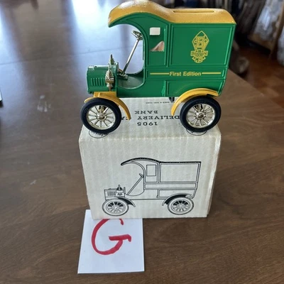 Ford Delivery Car Bank 1905 edición limitada Beckman primera edición Ertl nuevo Foto 1 de 4