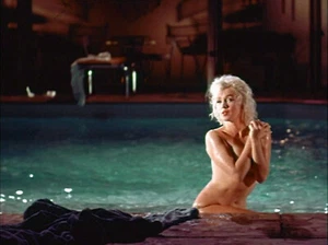 MARILYN MONROE NUOTO NUDO INVISIBILE (3) RARO 5X7 FOTO SGTG - Foto 1 di 3