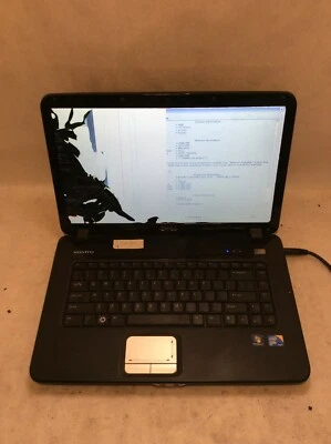Dell Vostro A06 Laptop 15" Intel Core 2 Duo DAMAGED SCREEN -PP - Image 1 of 4