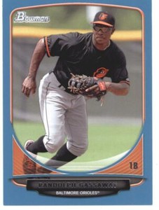 2013 Bowman Draft Draft Picks Blue #BDPP89 Randolph Gassaway Orioles NM-MT /500 