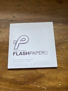 Macromedia Flashpaper2 Software