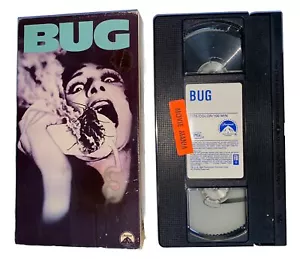 Bug VHS Horror Movie Rare. HTF SCARY MOVIE 1975 Cult Classic VTG 1988 Paramount - Picture 1 of 7