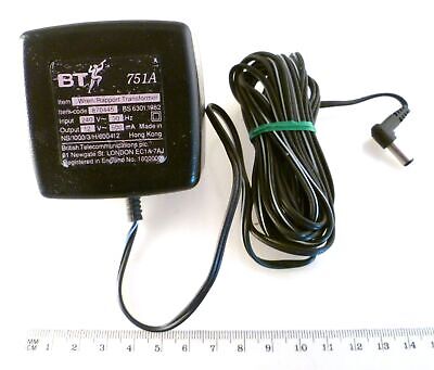 BT 751A Wren/Rapport UK 3 Pin Adaptor In 240Vac Out 12Vdc 500mA OL0259B • 25£