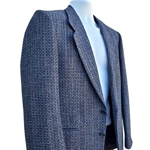 Vintage Mani by Giorgio Armani Charcoal Gray Wool Blazer Made in Italy 39 to 40 - Picture 1 of 15