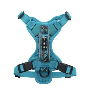 Wilderdog Lightweight Dog Harness with Reflective Straps - Small - Teal - Picture 1 of 8