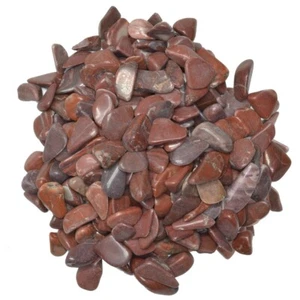 "Piedras caídas de dolomita a rayas rojas de 1 libra - grado 1 - XXSmall - 0,25"" a 0,5"" - Imagen 1 de 2