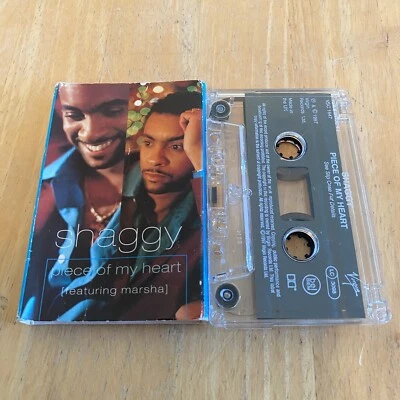 Shaggy - Piece of My Heart - Cassette tape single - 1997 Virgin records. - Image 1 of 3