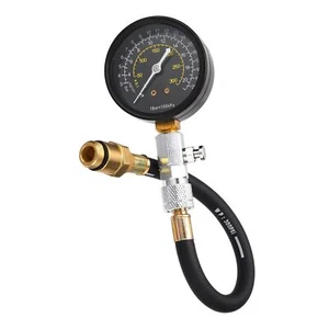 Petrol Engine Cylinder Compression Tester Kit Gauge Check Tool Automotive - Bild 1 von 7