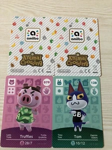 Animal Crossing New Horizons amiibo Karte Tom 128 Trüffel 79 & zwei Mystery Shinys - Bild 1 von 1