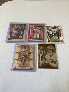 Tom Brady Five Card Bundle 