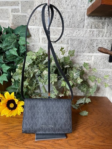 MICHAEL KORS JET SET MULTIFUNCTION CROSSBODY CLUTCH SHOULDER BAG PURSE HANDBAG