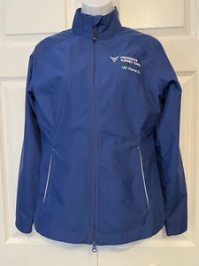 Cutter & Buck Womens CB WeatherTec Beacon Full Zip Jacket Small Blue Like New - Picture 1 of 7