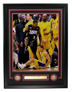 Foto firmada/autografiada por Allen Iverson 76ers 16x20 enmarcada JSA 135910 - Imagen 1 de 4