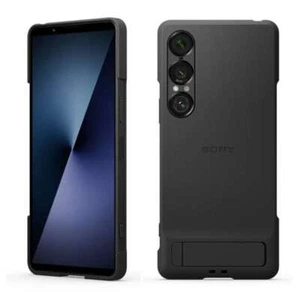 Coque Style SONY avec Support pour Xperia 1 VII XQZ-CBFS Noir Ardoise - Photo 1 sur 17
