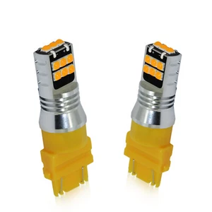 Casa rodante cámper 2X Amber 3157 15SMD proyector con chip abatible bombilla luces inversas de respaldo - Imagen 1 de 6