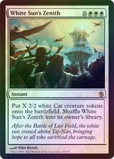 White Sun's Zenith - Foil New MTG Mirrodin Besieged Magic 2B3
