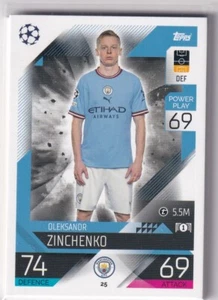 Topps Match Attax Champions League 22/23 Nr. 25 Oleksandr Zinchenko - Picture 1 of 1