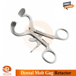 Dental Molt Mouth Gag Pediatric Retractor Mouth Opener Anesthesia Oral Surgery - Picture 1 of 3