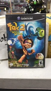 CIB TAK 2 THE STAFF OF DREAMS NINTENDO GAMECUBE VIDEO GAME COMPLETE IN BOX - Picture 1 of 5