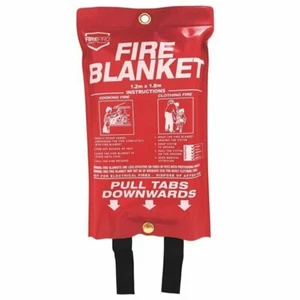Fire Pro Fire Blanket 1.2m x 1.8m Flame Extinguisher Kitchen Caravan pro - Picture 1 of 1
