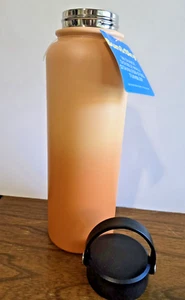 Insulated Stainless Steel Tumbler Cup sunset Orange double wall 38 Oz Refill - Picture 1 of 2
