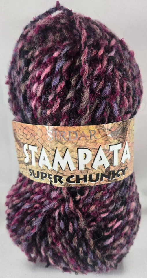 Sirdar Yarn Stampata Super Chunky 63% Acrylic 29% Merino Wool  8% Polyester 151y - Image 1 of 1