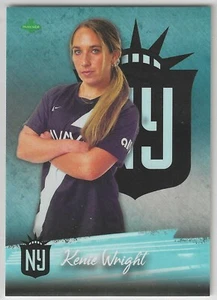 2021 Parkside NWSL Premier #36 Kenie Wright RC NY Gotham FC Rutgers - Picture 1 of 1