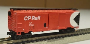 Life-Like - N Scale - Canadian Pacific (CP) - 40' Box Car w/Micro-Trains + - Picture 1 of 12