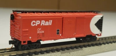 Life-Like - N Scale - Canadian Pacific (CP) - 40' Box Car w/Micro-Trains + - Image 1 of 4