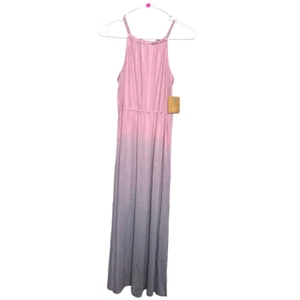 Bixby Nomad Ombre Maxi Dress Girls Large pink purple - Picture 1 of 5