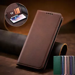 For Samsung Galaxy A16 A36 A56 A55 A15 Leather Magnetic Flip Wallet Case Cover - Picture 1 of 18