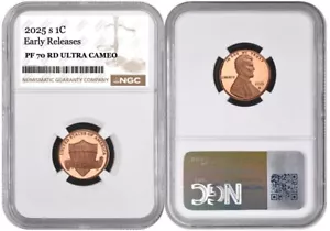 2025 S Lincoln Shield Cent NGC PF70 DCAM Early Releases - San Francisco- Presale - Picture 1 of 1
