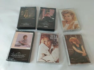 Lot of 6 Cassette Tapes Country Legend REBA McEntire Early Releases - Picture 1 of 8