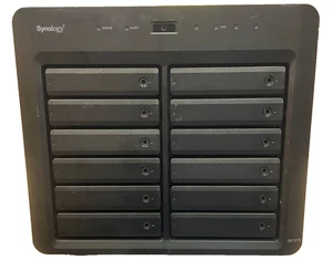 Synology DX1215 12-Bay DiskStation Expansion Unit*No KEY* - Afbeelding 1 van 3