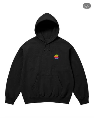 Felpa con cappuccio Apple Park nera nuova esclusiva da Apple Park Visitor Center - Immagine 1 di 3