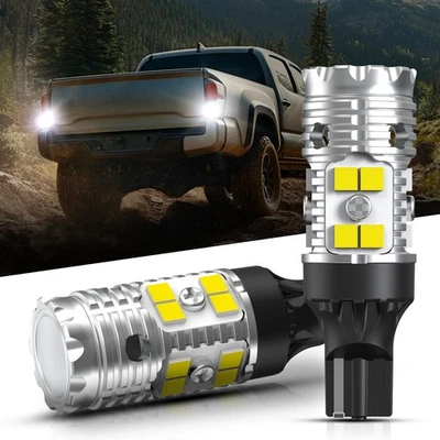 LASFIT 921 912 CANBUS Error Free LED Reverse Back Up Light Bulb Compatible w... - Image 1 of 4