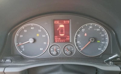 EOS OE 2009-2009 velocímetro medidor grupo 76 k millas Volkswagen Foto 1 de 4