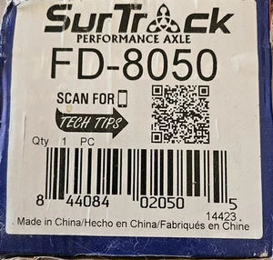 CV Axle Shaft SurTrack FD-8050 NEW - Bild 1 von 2