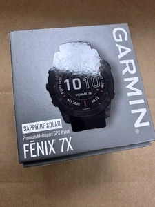 Garmin FENIX 7X SAPPHIRE SOLAR PREMIUM MULTISPORT GPS UHR 51MM IN OVP - Bild 1 von 6