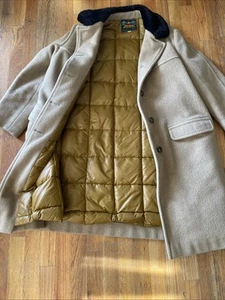 1960er Eddie Bauer BAUER DOWN Blizzard gesteppter Wollparka Damengröße 16 Vintage USA - Bild 1 von 24