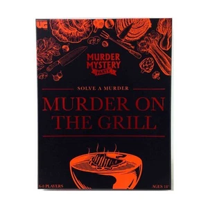 University Games Boardgame Murder on the Grill, A (2021 Ed) Box NM/Mint - Picture 1 of 2