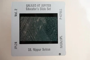 Tobogán de celulosa Galileo At Jupiter 35 mm, exploración espacial. - Imagen 1 de 1