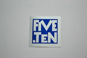 Five Ten Sticker - Square Logo - Five.Ten 5.10 Cimbing shoes gear rock wall - Picture 1 of 1