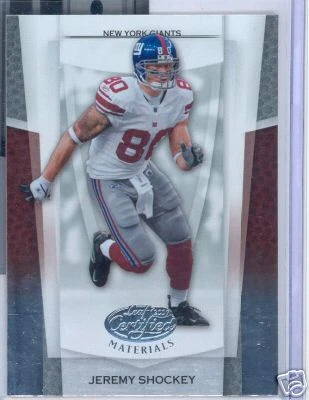 2007 LEAF CERTIFIED JEREMY SHOCKEY - Image 1 of 1
