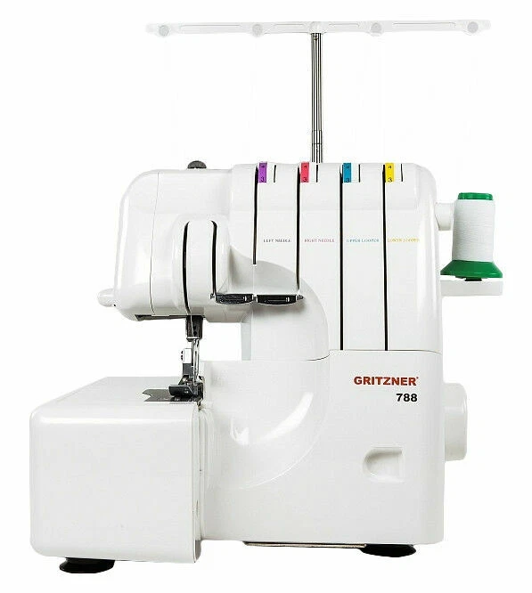 Gritzner 788 Overlock-nähmaschine Weiß OVERLOCK 788 (7788000887564) - Bild 1 von 1