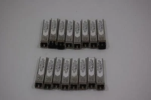 16x 1000 BASE-SX Gigabit Fiber SFP Transceiver Modules MMF 850NM 550M LC Cisco - Picture 1 of 4