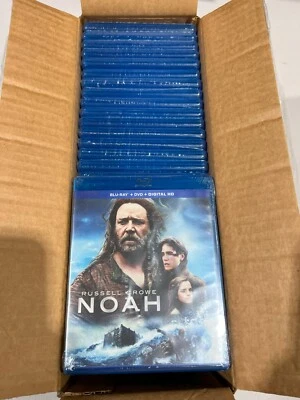 Wholesale Lot (30) Noah (Blu-ray + DVD + Digital HD) New Sealed - Image 1 of 2