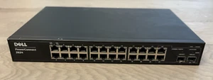 Dell PowerConnect 2824 Managed 24 Port Gigabit Switch - Photo 1/10