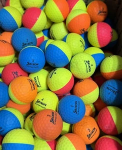 100 SRIXON Q-STAR TOUR DEVIDE MIXED COLORS GOLF BALLS AAA FREE DELIVERY - Picture 1 of 2